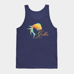 Golden Fish Tank Top